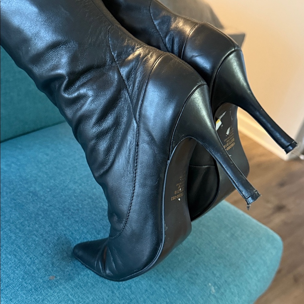 Colin Stuart Women's Black Over-the-Knee Boots - Picture 12 of 16